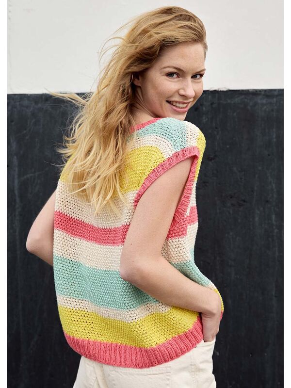 Lana Grossa TOP Summer Cashmere - Strikkeoppskrift (NO)