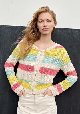 JAKKE Summer Cashmere - Strikkeoppskrift (NO) fra Lana Grossa