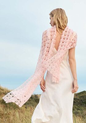 SCARF Silkhair - Strikkeoppskrift (NO) fra Lana Grossa