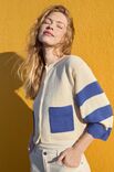 Lana Grossa JAKKE Cotton Wool - Strikkeoppskrift (NO)