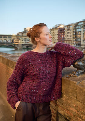 PULLOVER Alta Moda Cashmere 16, Setasuri & Cosmo fra Lana Grossa