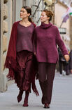 Lana Grossa TREKANTET SJAL Silkhair & Alta Moda Alpaca