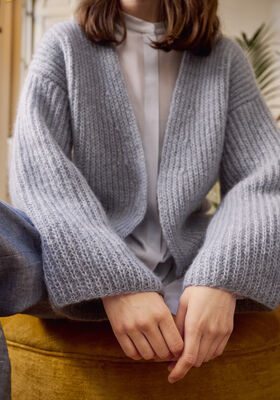 CARDIGAN Superkid Seta fra Lana Grossa