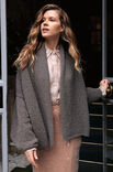 Lana Grossa CARDIGAN MED SJALSKRAGE TOP-DOWN Orsettini