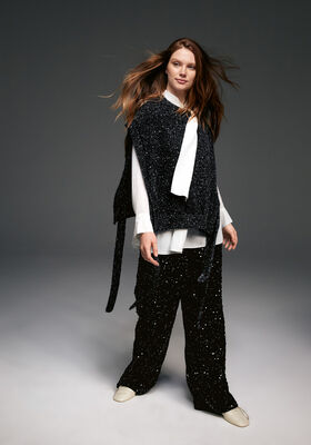 SLIPOVER Nebbia & Glamour fra Lana Grossa