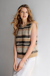 Lana Grossa VEST IM MUSTERMIX Orsetto, Mohair di Gio, Brigitte No. 2 & Cosmo