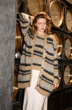 Lana Grossa VEST IM MUSTERMIX Orsetto, Mohair di Gio, Brigitte No. 2 & Cosmo