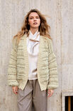 Lana Grossa JAKKE I GARNMIX Alta Moda Alpaca, Orsetto & Chiaro