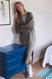 Lana Grossa KJOLE STRIKKET OVENFRA OG NED Natural Alpaca Pelo - Strikkeoppskrift (NO)