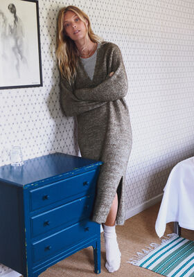 KJOLE STRIKKET OVENFRA OG NED Natural Alpaca Pelo - Strikkeoppskrift (NO) fra Lana Grossa