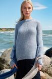 Lana Grossa DIAGONALT Natural Superkid Tweed - Strikkeoppskrift (NO)