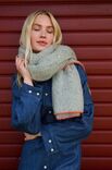 Lana Grossa HEKLET SJAL Natural Superkid Tweed & Silkhair - Hekleopskrift (SE)