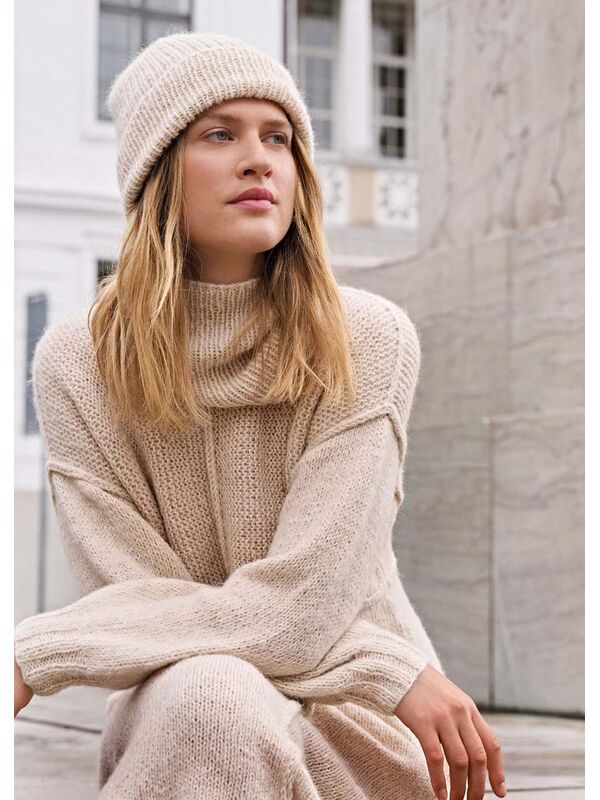 Lana Grossa LOOP Natural Alpaca Pelo - Strikkeoppskrift (NO)