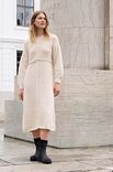 Lana Grossa KJOLE Natural Alpaca Pelo - Strikkeoppskrift (NO)
