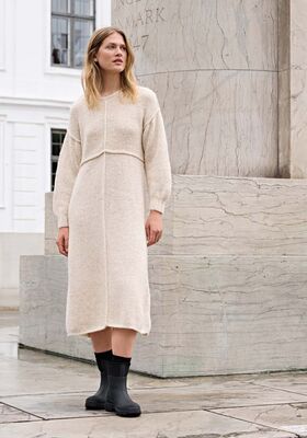 KJOLE Natural Alpaca Pelo - Strikkeoppskrift (NO) fra Lana Grossa