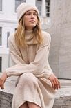 Lana Grossa KJOLE Natural Alpaca Pelo - Strikkeoppskrift (NO)