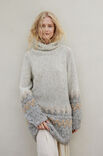 Lana Grossa RAGLAN-GENSER Natural Alpaca Pelo & Orsetto