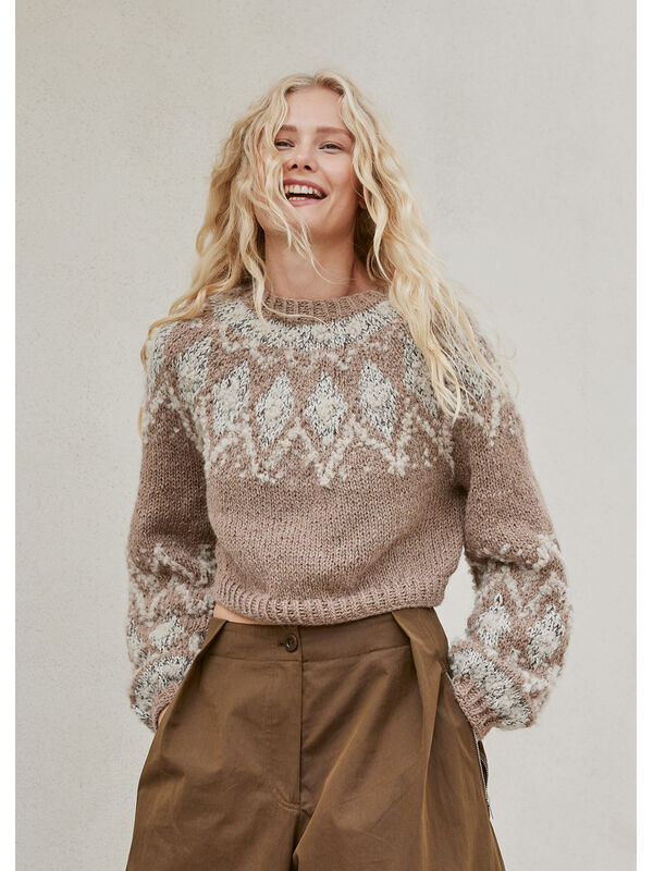 Lana Grossa GENSER Natural Lama Chunky, Orsetto & Glamour