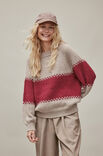 Lana Grossa RAGLAN-GENSER Natural Lama Fine & Silkhair