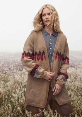 CARDIGAN Landlust Naturwolle fra Lana Grossa