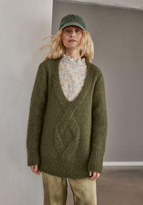 OVERSIZED-GENSER Mohair Di Gio fra Lana Grossa