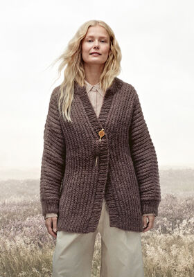 CARDIGAN Mohair di Gio fra Lana Grossa