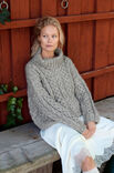 Lana Grossa PULLOVER Natural Alpaca Pelo & Natural Superkid Tweed