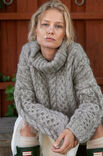 Lana Grossa PULLOVER Natural Alpaca Pelo & Natural Superkid Tweed
