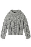 Lana Grossa PULLOVER Natural Alpaca Pelo & Natural Superkid Tweed