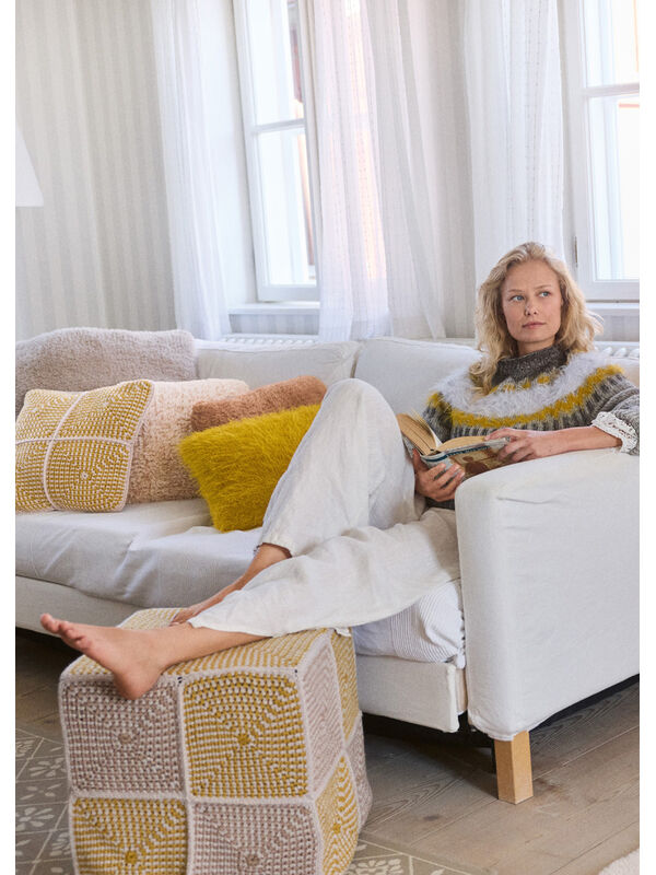 Lana Grossa TREKK TIL SITTEKUBE Alta Moda Cashmere 16