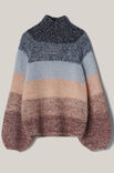 Lana Grossa PULLOVER Ecopuno & Setasuri - Strikkeoppskrift (DK)