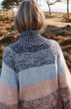 Lana Grossa PULLOVER Ecopuno & Setasuri - Strikkeoppskrift (DK)