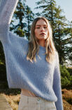 Lana Grossa PULLOVER Cool Wool Cashmere - Strikkeoppskrift (DK)