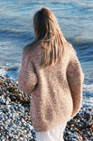 Lana Grossa CARDIGAN Alpaca Pelo - Strikkeoppskrift (DK)