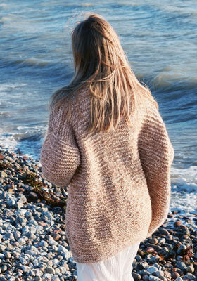 CARDIGAN Alpaca Pelo - Strikkeoppskrift (DK) fra Lana Grossa
