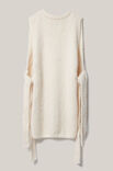 Lana Grossa SLIPOVER Natural Alpaca Pelo - Strikkeoppskrift (DK)