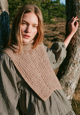 POLOKRAGE Natural Alpaca Pelo - Strikkeoppskrift (DK) fra Lana Grossa
