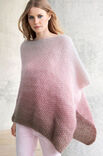 Lana Grossa PONCHO OMBRÉ-VERLAUF Silkhair - German Edition
