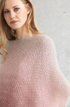 Lana Grossa PONCHO OMBRÉ-VERLAUF Silkhair - German Edition