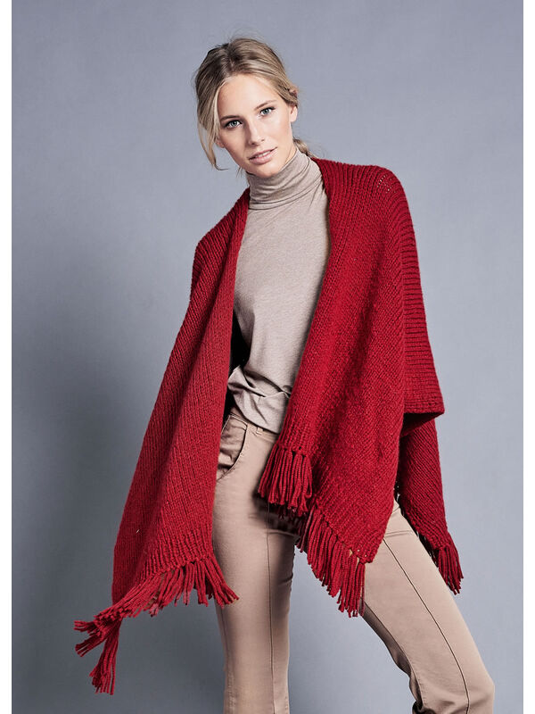 Lana Grossa PONCHO Alta Moda Cashmere 16 - German Edition