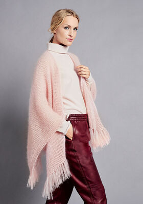 PONCHO Silkhair - German Edition fra Lana Grossa