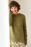 Lana Grossa SWEATER Silkhair - Strikkeoppskrift (DK)
