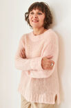Lana Grossa SWEATER Silkhair - Strikkeoppskrift (DK)