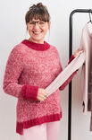 Lana Grossa SWEATER Setasuri - Strikkeoppskrift (DK)