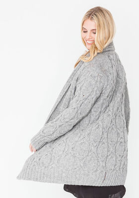 LONGJACKE IM ZOPFMUSTER Alta Moda Alpaca - German Edition fra Lana Grossa