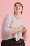 Lana Grossa PULLOVER Silkhair - Strikkeoppskrift (NO)