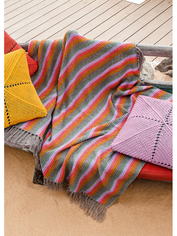 Lana Grossa PLAID Ecopuno - Strikkeoppskrift (NO)