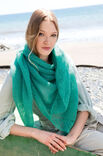 Lana Grossa TREKANTSKJERF  Silkhair - Strikkeoppskrift (NO)