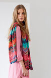 Lana Grossa SKJERF Colorissimo & Silkhair - Strikkeoppskrift (NO)