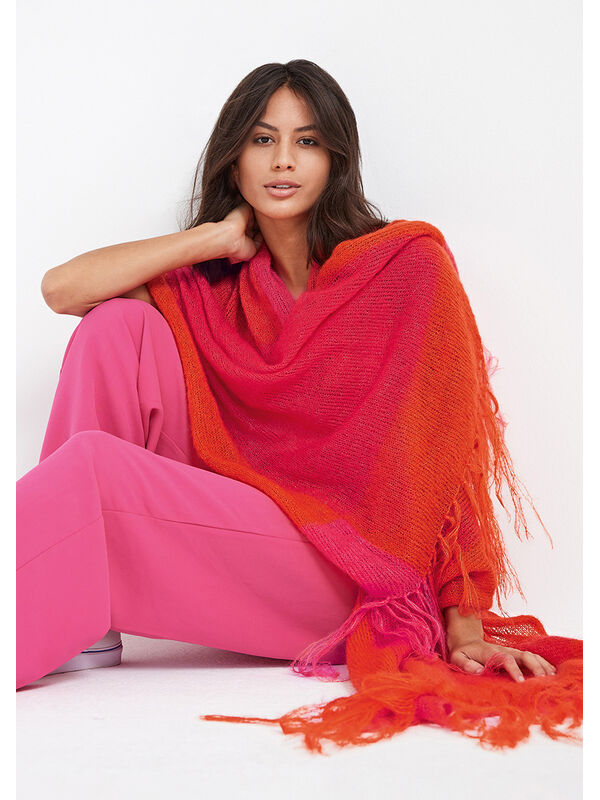 Lana Grossa SJAL Silkhair - Strikkeoppskrift (DK)